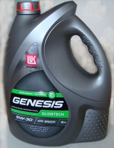 Лукойл GENESIS Glidetech  5W30  API SN/CF Масло мотор. син. 5л ― Питстоп