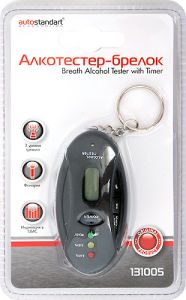 Алкотестер светодиодный брелок(SD-1010)  131005 ― Питстоп