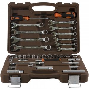 Набор головок 3/8" DR и комб. ключей, 37 предм. OMT37S в Кирове