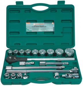 Набор торц головок 3/4" DR 19-50 мм,21пр S04H6121S в Кирове