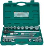 Набор торц головок 3/4" DR 19-50 мм,21пр S04H6121S