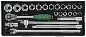 Набор торц.головок1/2"DR 10-32мм,24п S04H4524ST (S04H4524SP) в Кирове
