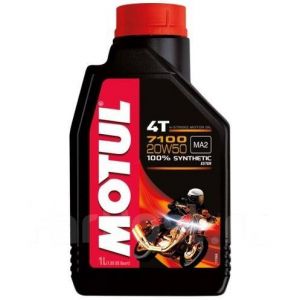 MOTUL 7100 4T 20W50 Масло моторное  синт. 1л ― Питстоп