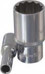 Головка торцевая 12гр глубокая 1/2" DR 27мм 112227