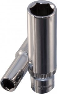 Головка торцевая шестигранная глубокая 1/4" DR 12мм 114112 в Кирове