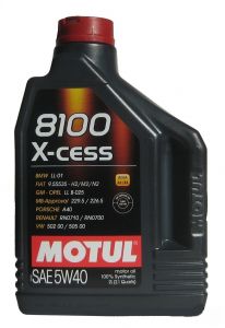                     MOTUL 8100 X-cess 5W40 Масло моторное синт. 2л ― Питстоп