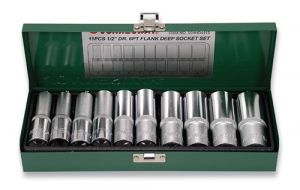 Комплект торцевых головок 1/2"DR 10-24мм, 11пр S04HD411S в Кирове