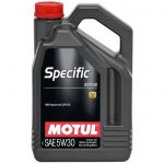 MOTUL Specific 229.52 5W30 Масло моторное синт.5л