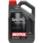 MOTUL Specific 506,01 0W30 Масло моторное синт.5л (Audi, Seat, VW, Skoda)