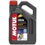 MOTUL Snowpower 4T 0W40 Масло для снегохода синт. 4л