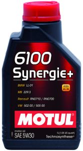 MOTUL 6100 SYN-NERGY SAE 5W40 Масло моторное синт 60л ― Питстоп